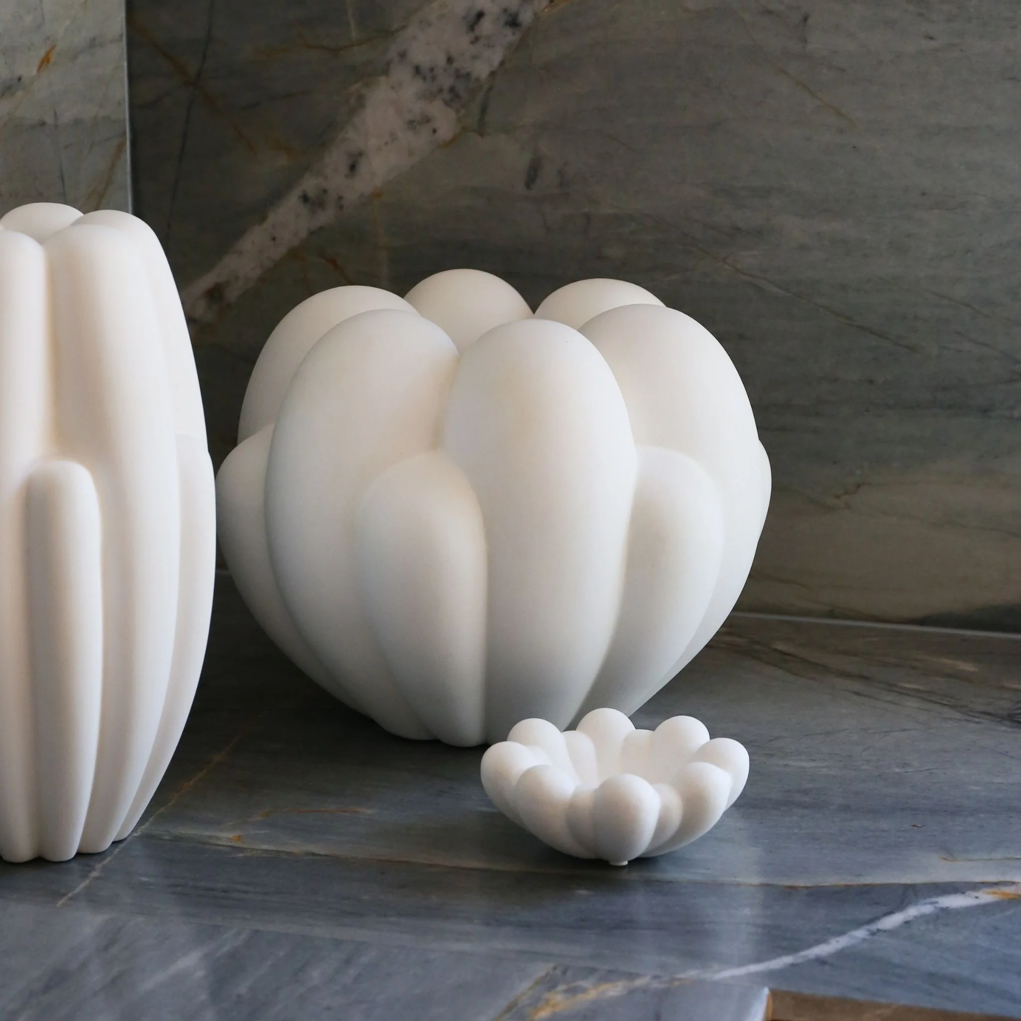 101 COPENHAGEN Bloom Vase, H27cm, Bone White - Image 3
