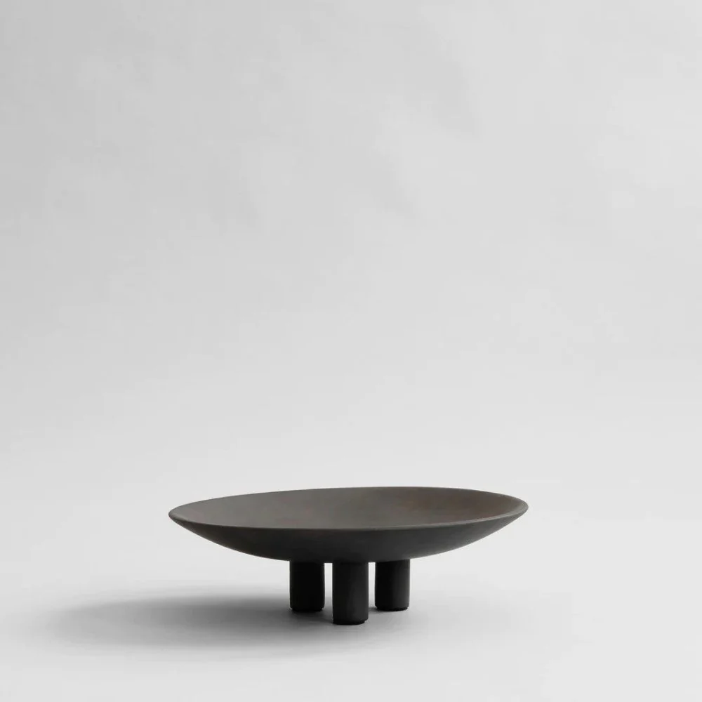 101 COPENHAGEN Duck Plate Mini, H9.2cm, Coffee