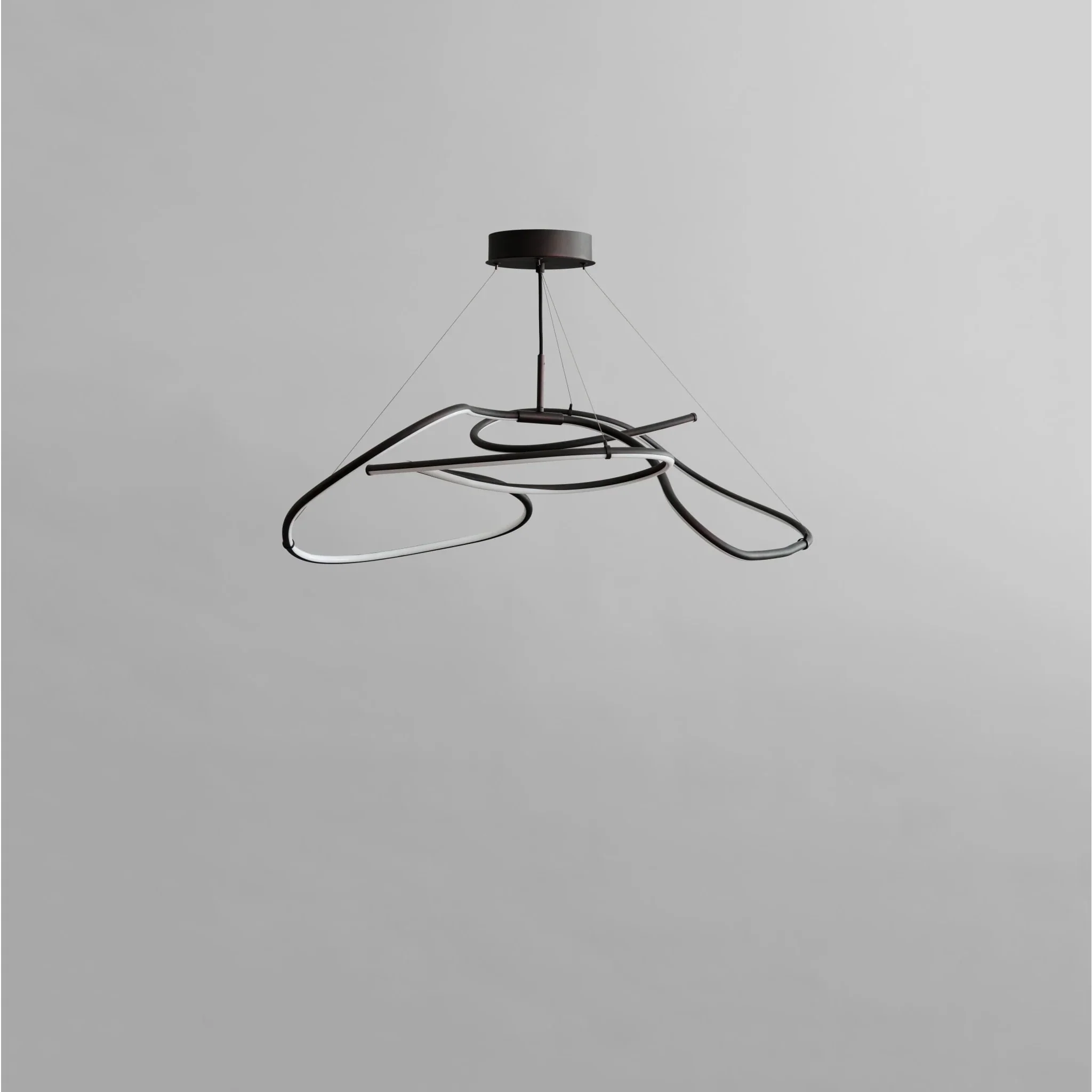 PRE-ORDER │ 101 COPENHAGEN Ghost Chandelier, Mini, Burned Black