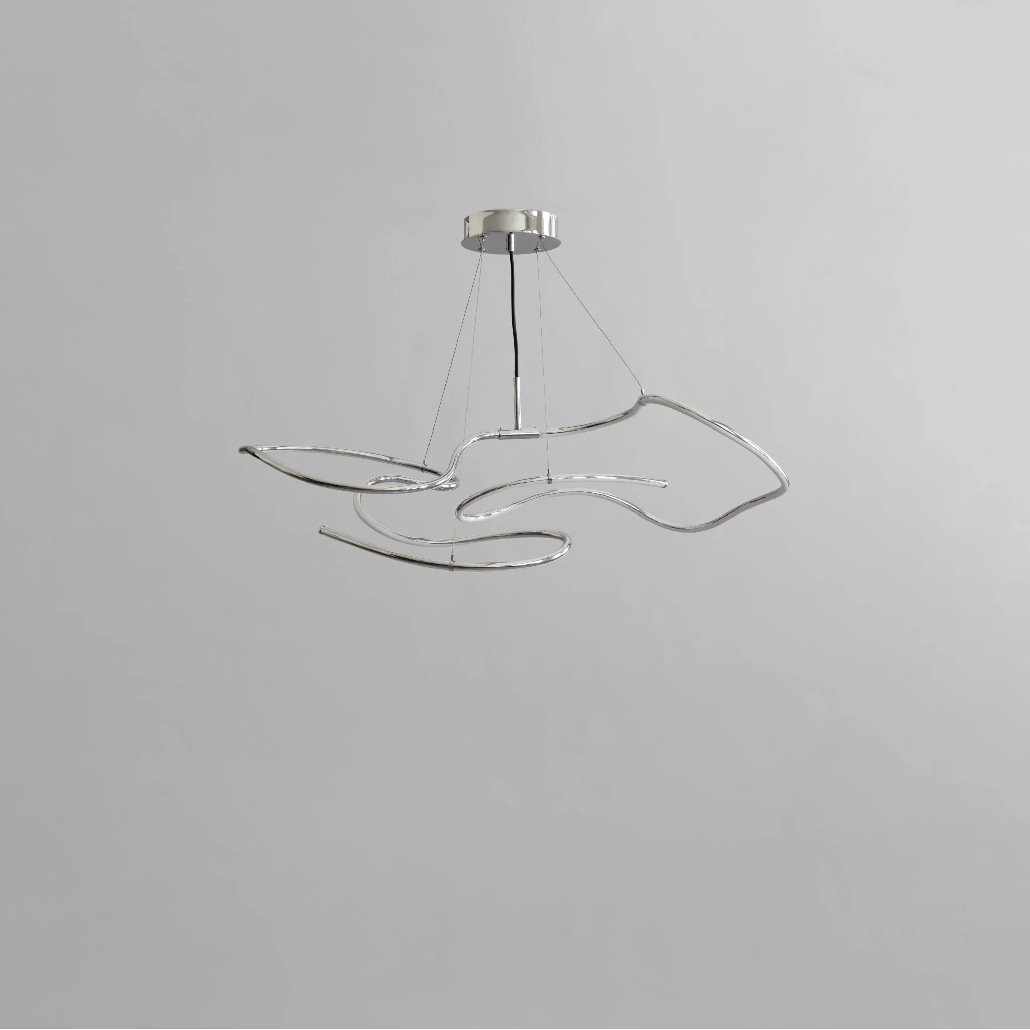 PRE-ORDER │ 101 COPENHAGEN Ghost Chandelier, Mini, Chrome