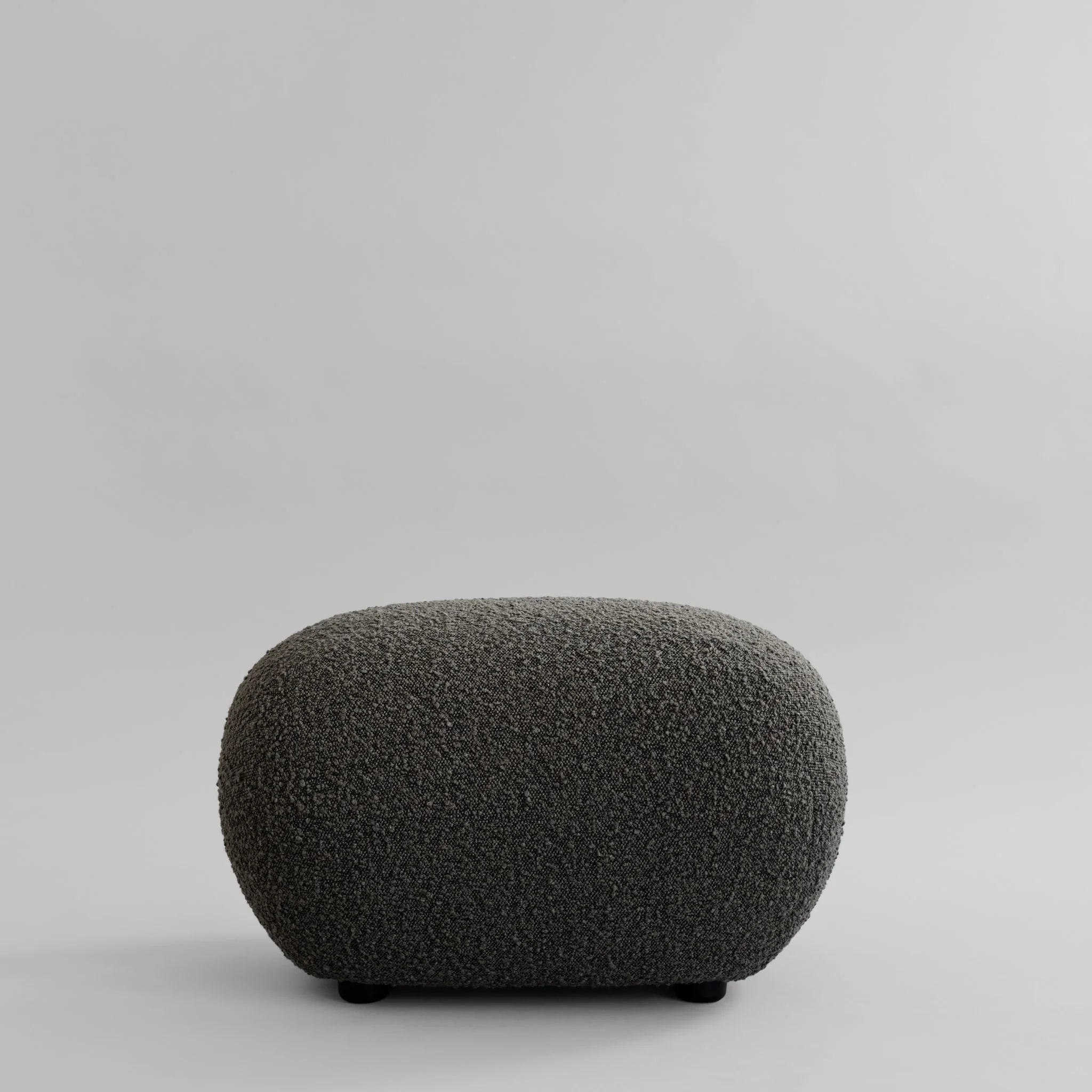 PRE-ORDER │ 101 COPENHAGEN Toe Ottoman, Deep Taupe Bouclé