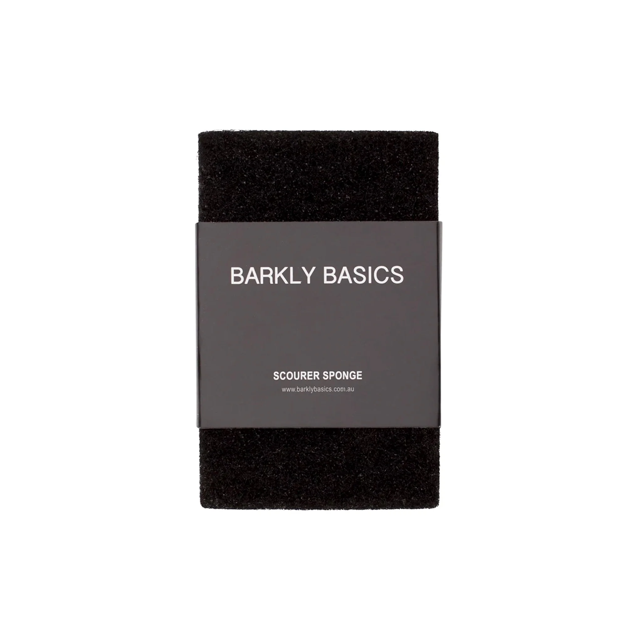BARKLY BASICS Black and White Scourer Sponge (2 Pack)
