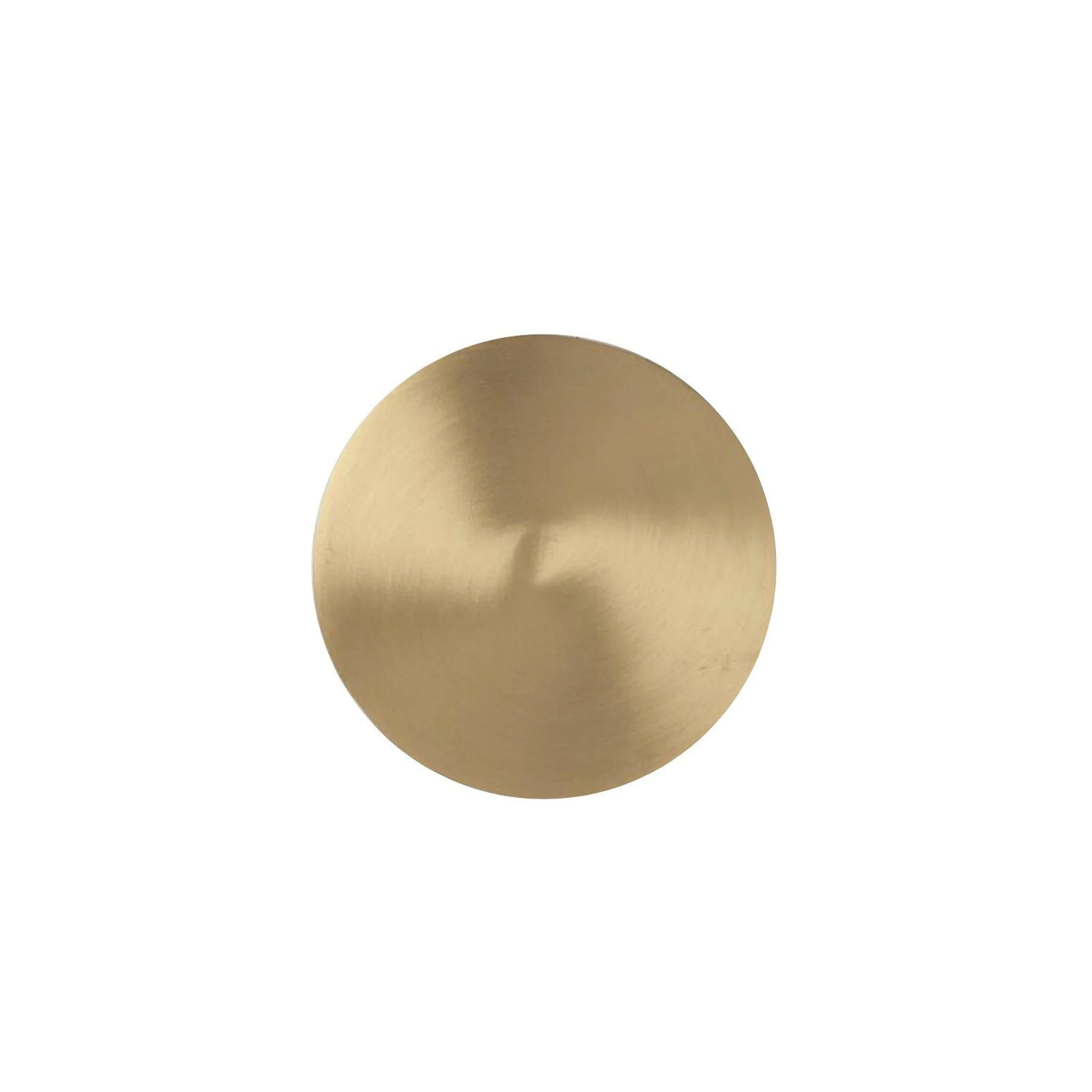 BEHR & CO Circle Coasters, Brass (Set of 4)