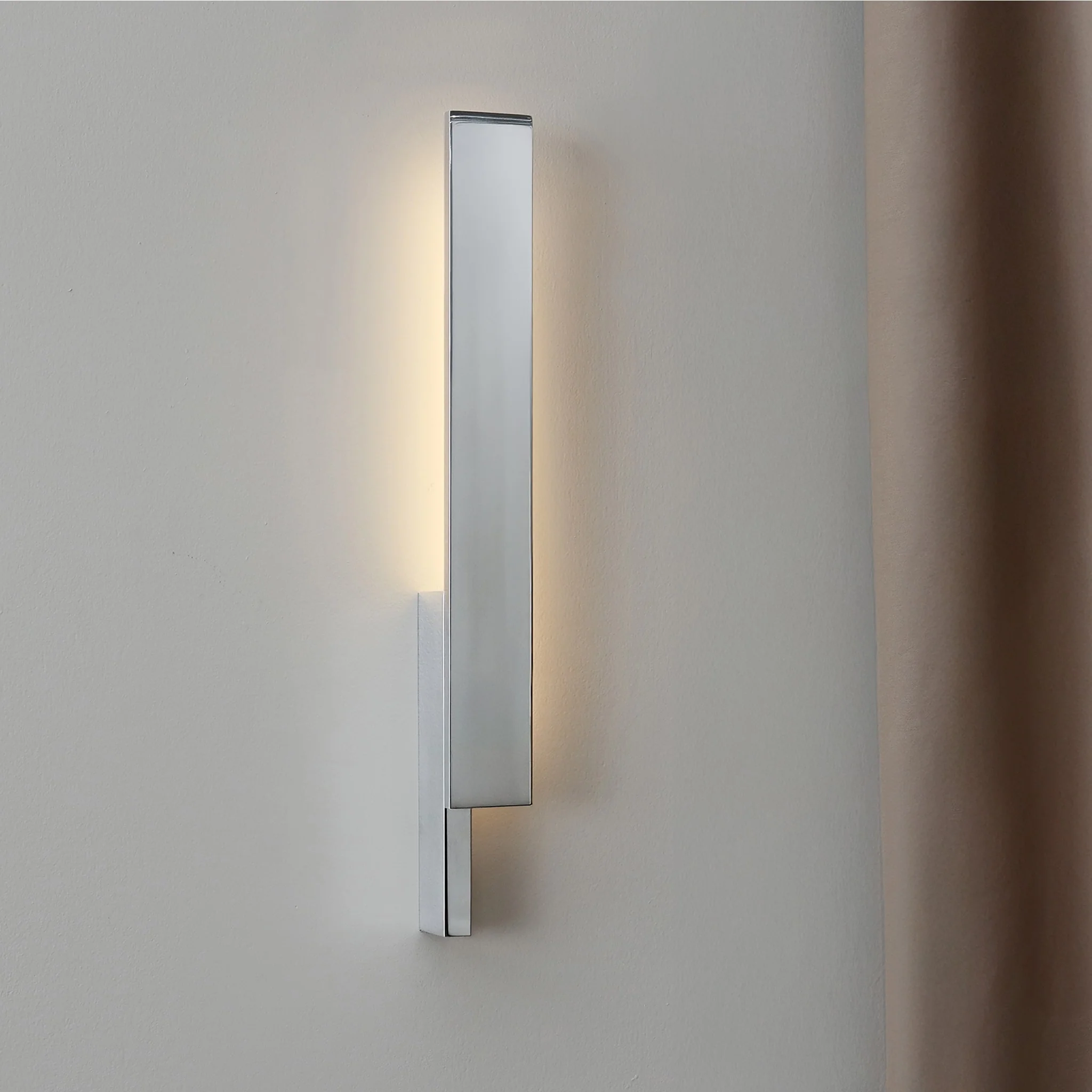PRE-ORDER │ BEN-TOVIM DESIGN Bloc Wall Sconce, Right, Polished Aluminium