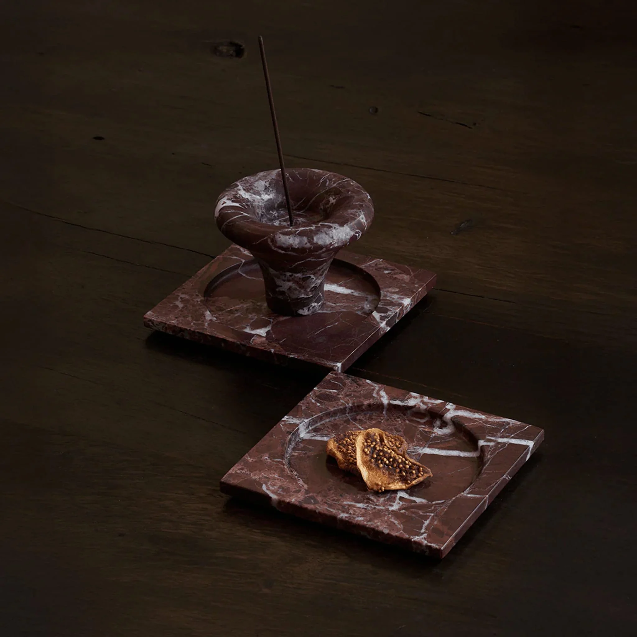 BLACK BLAZE Bell Incense Burner, Rosso Levanto - Image 3