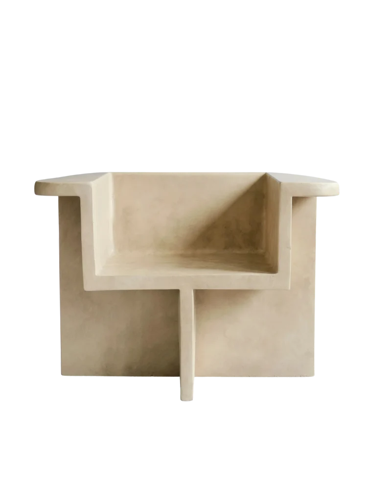 101 COPENHAGEN Brutus Lounge Chair, Sand - Image 3