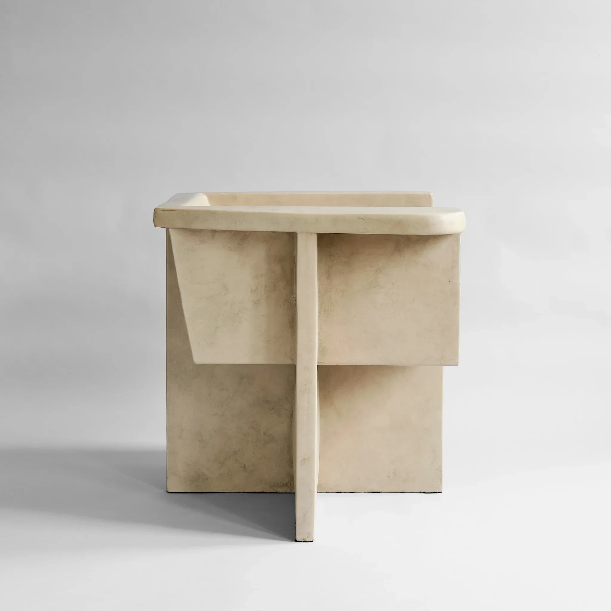 101 COPENHAGEN Brutus Lounge Chair, Sand - Image 5