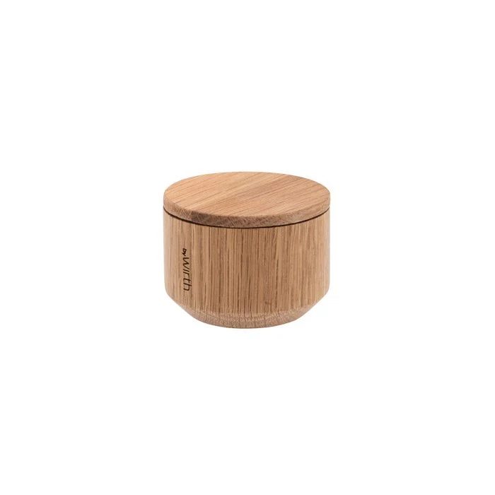 EKTA LIVING 'Salt Me' Salt Dish, Oiled Oak - Image 5