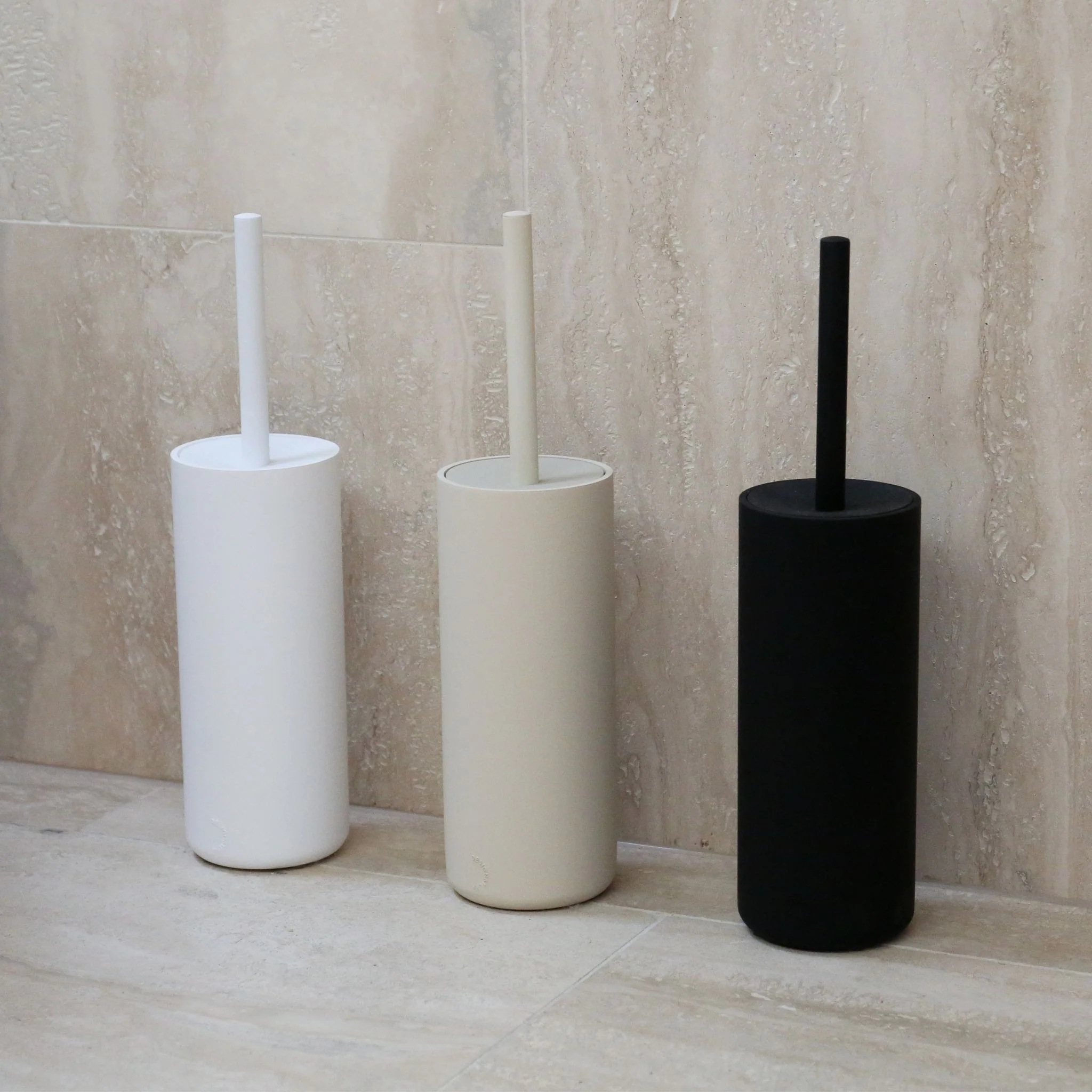 DESIGNSTUFF ARC Toilet Brush, White - Image 7