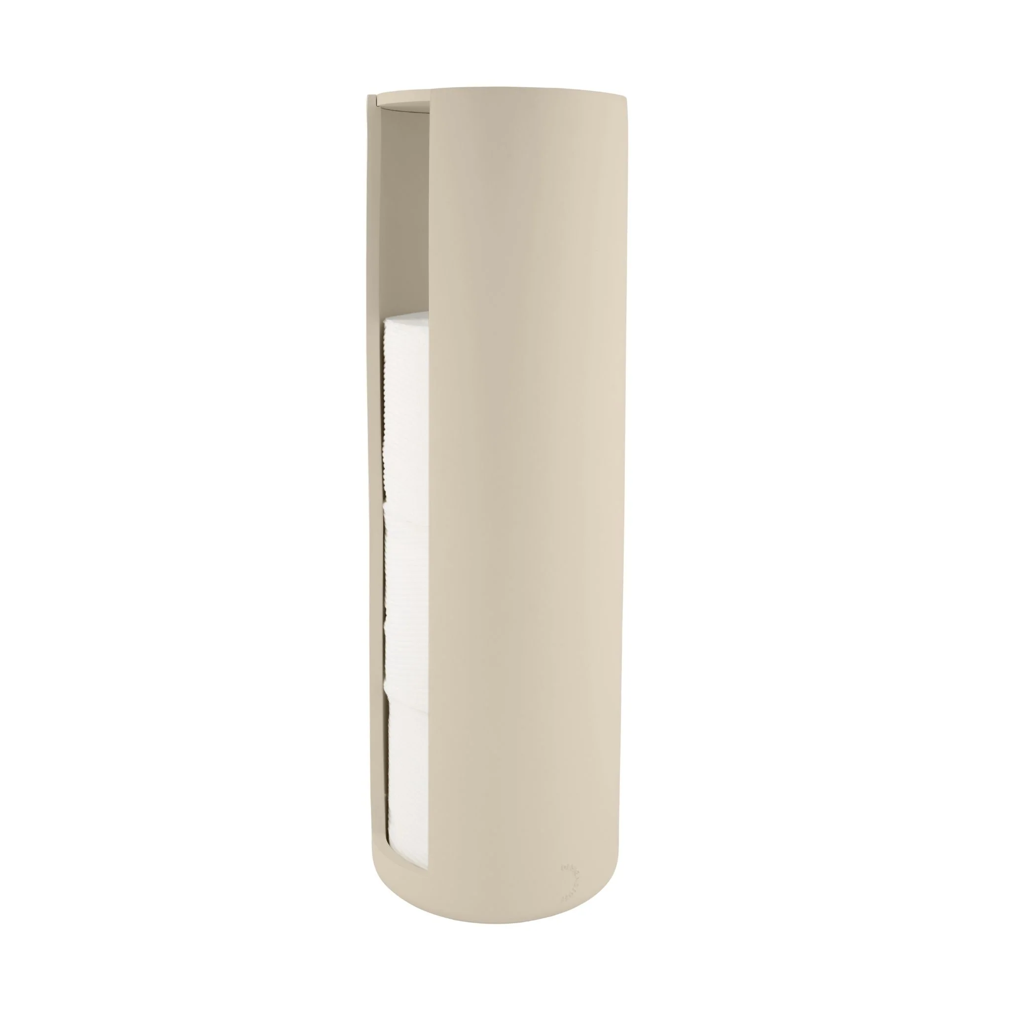 DESIGNSTUFF ARC Toilet Paper Storage Holder, Sand - Image 2