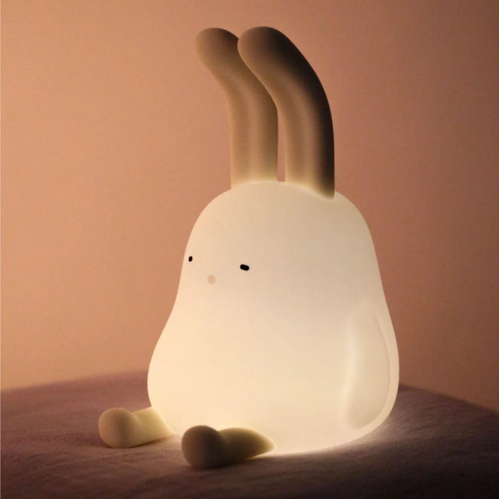 DESIGNSTUFF LUMA Bunny Night Lamp, White - Image 14