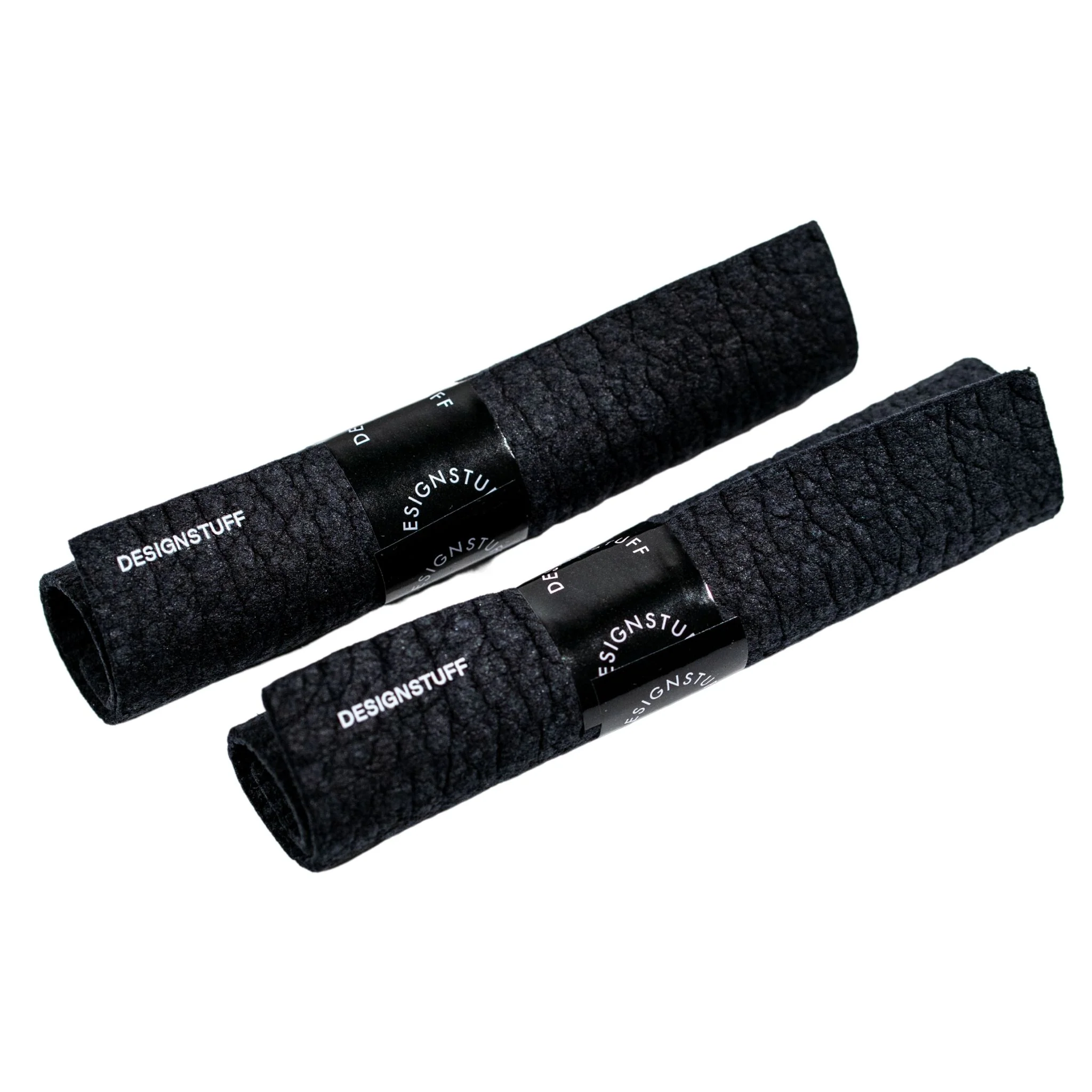 DESIGNSTUFF ETTA Compostable Eco Dishcloth, Black (Set of 2) - Image 3
