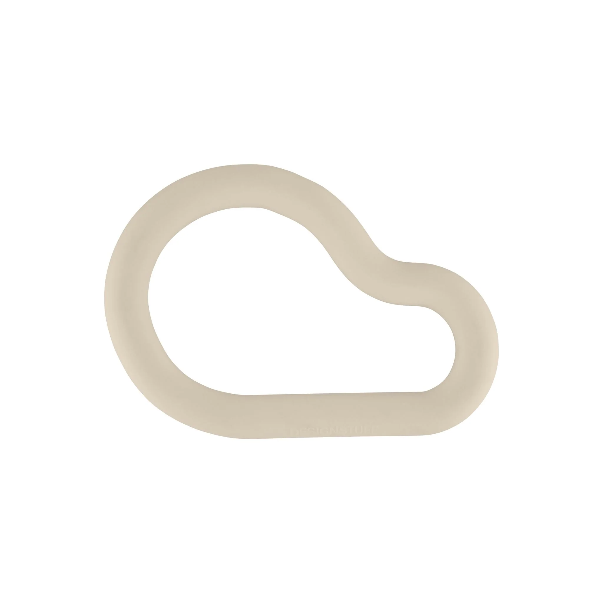 DESIGNSTUFF RUND Curve Silicone Trivet, Sand - Image 2