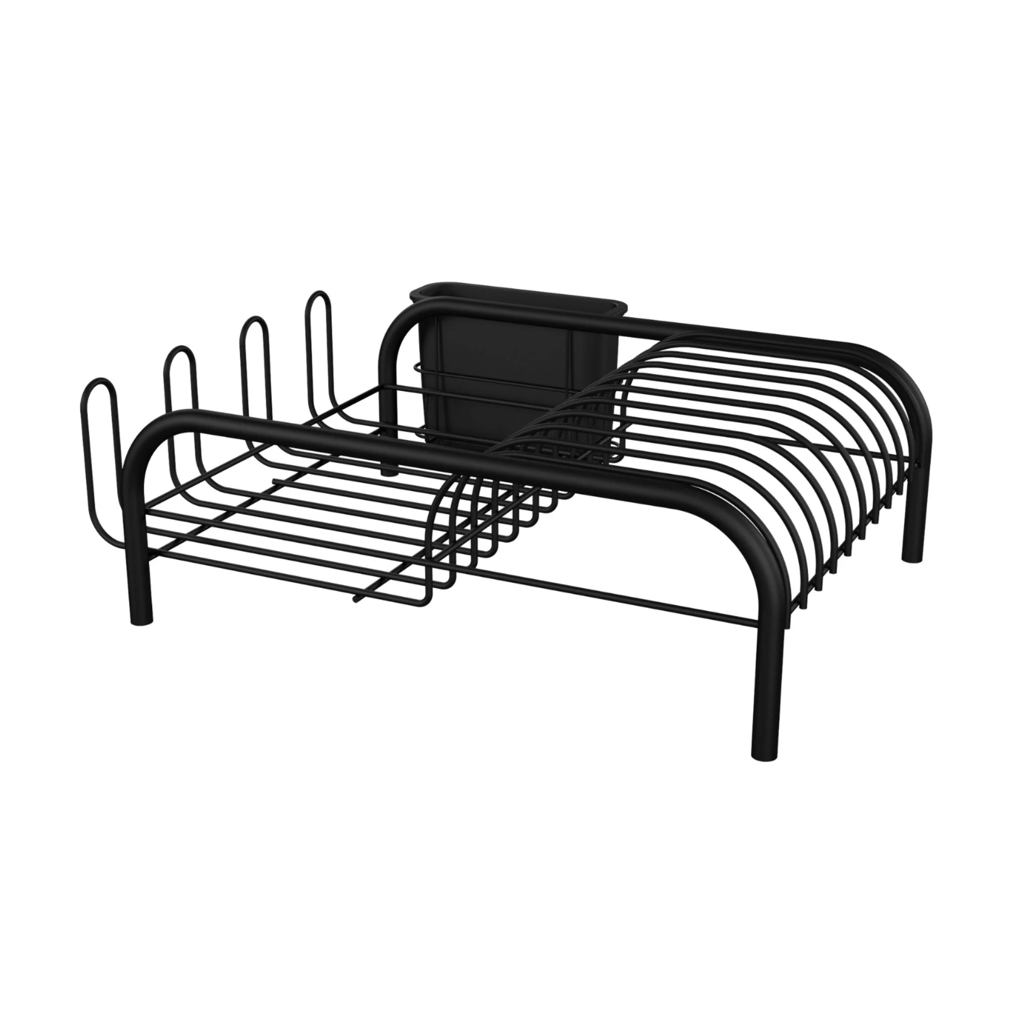 PRE-ORDER │ DESIGNSTUFF DRIP Curve Dish Rack, Black - Image 2