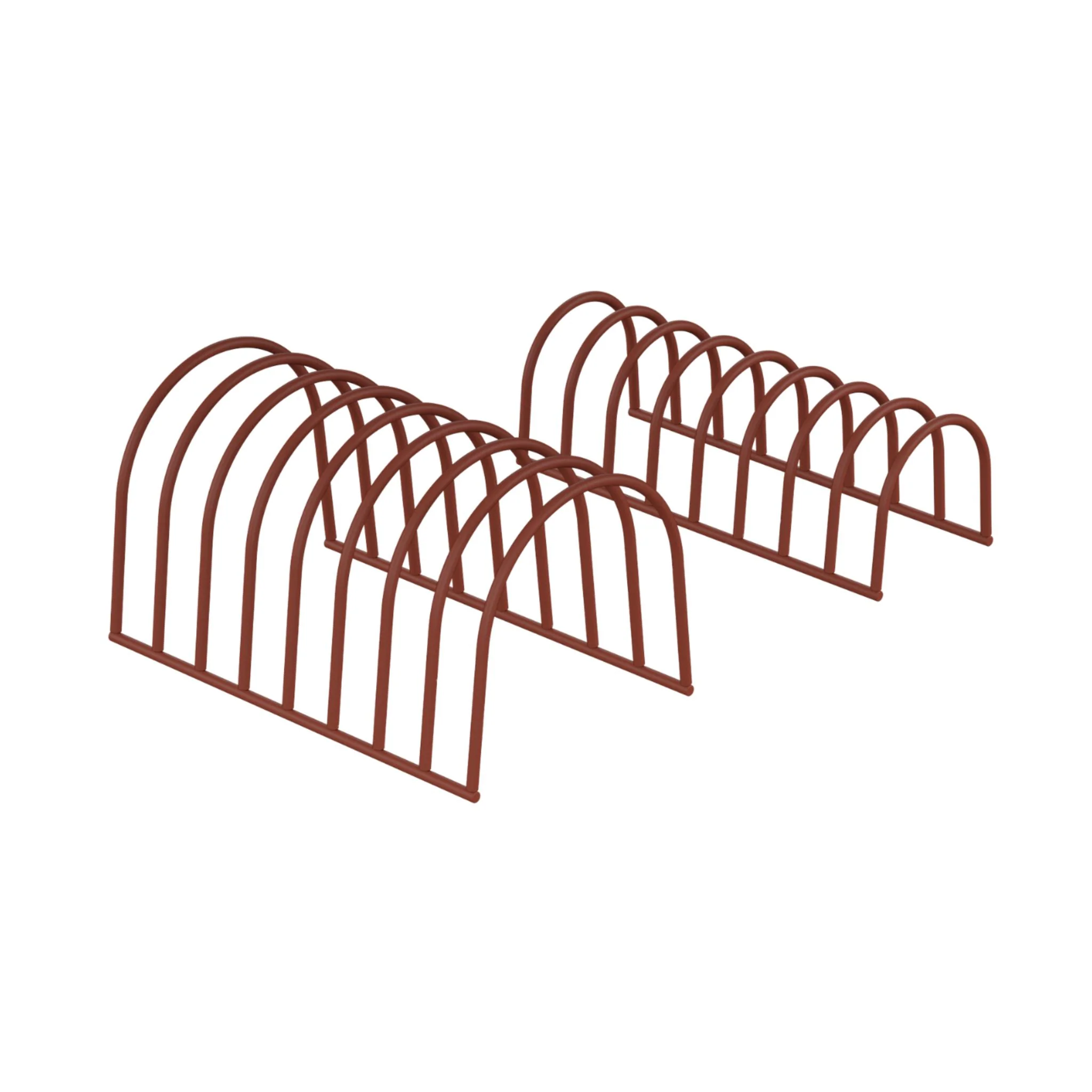 DESIGNSTUFF DRIP Dish Drainer, Brick (Set of 2) - Image 4