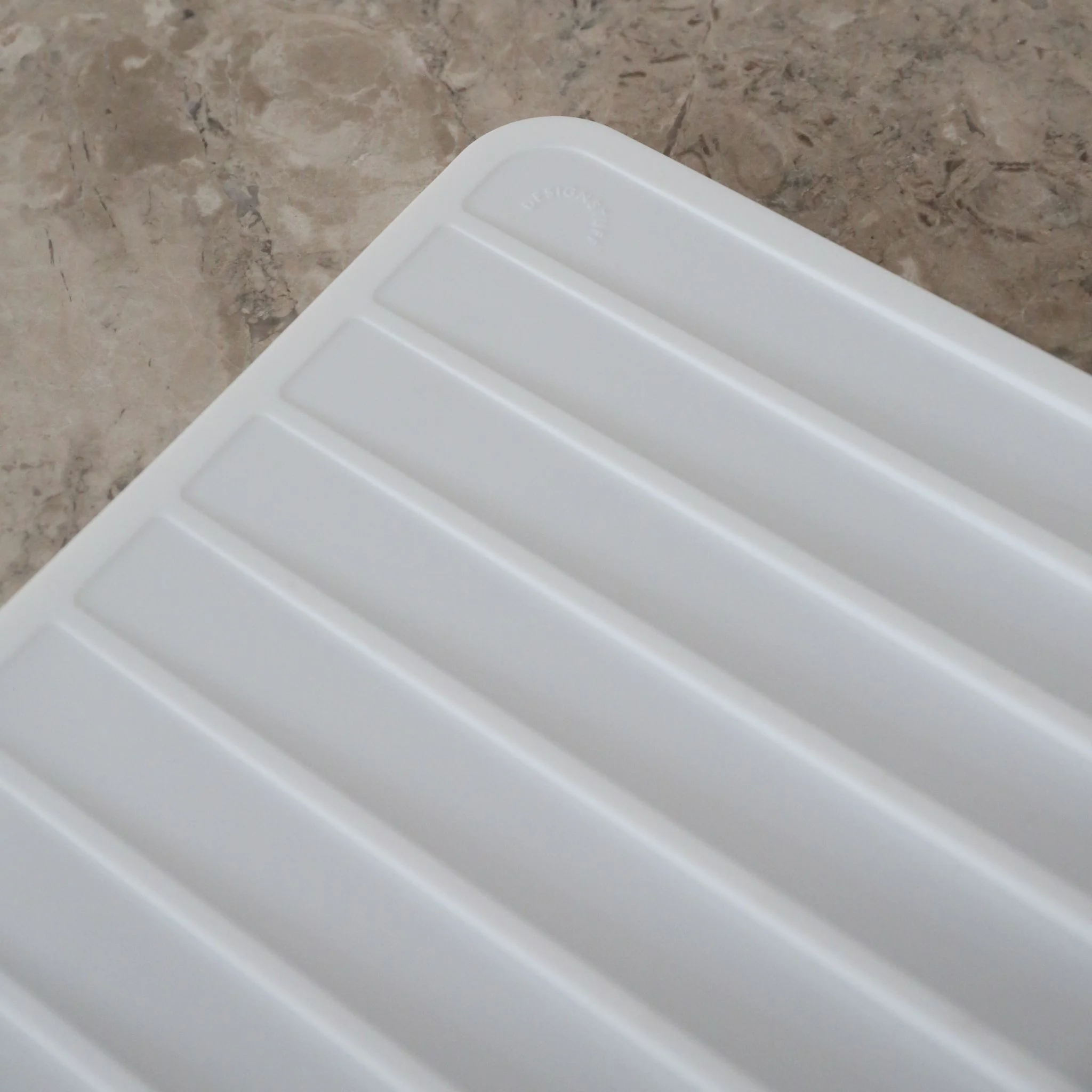 DESIGNSTUFF DRIP Sink Mat, White - Image 5