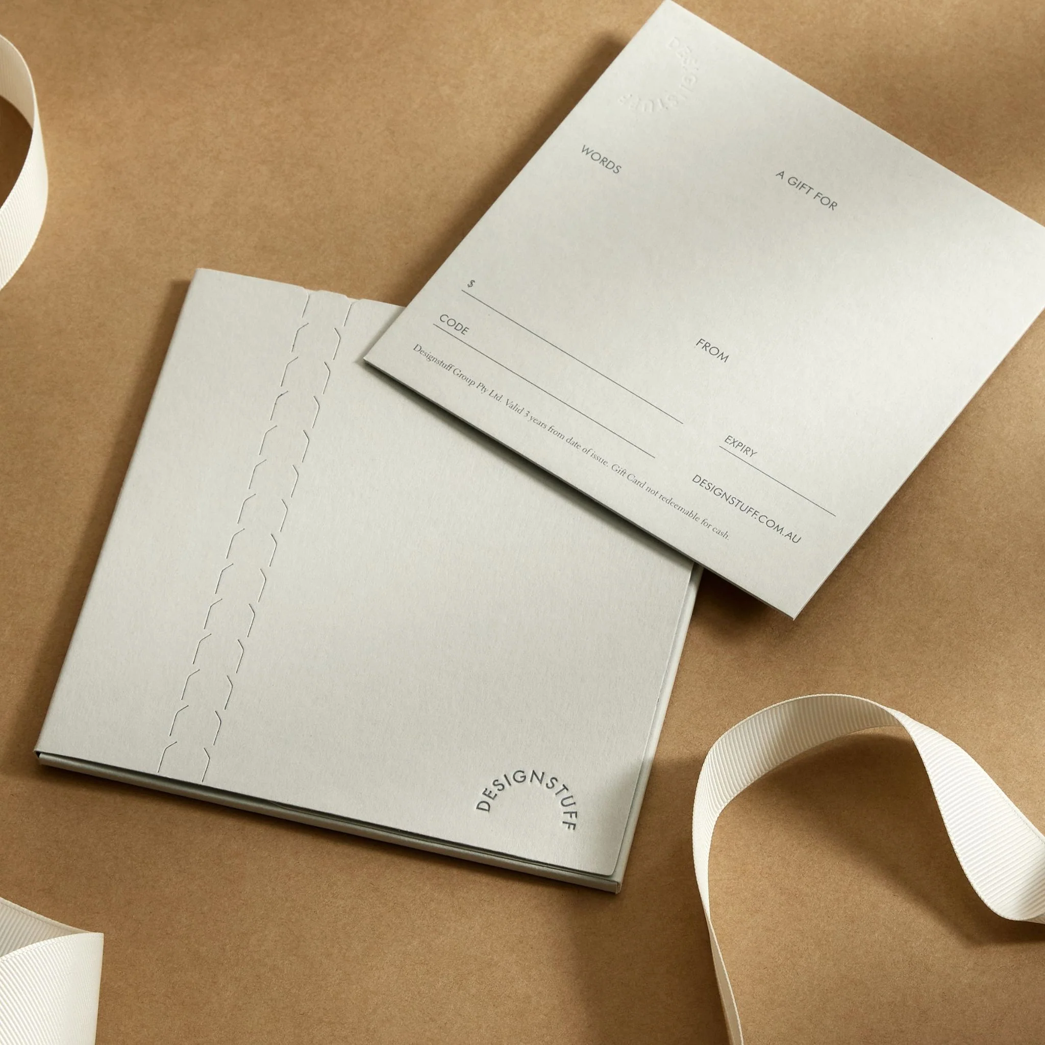 DESIGNSTUFF Physical Gift Card