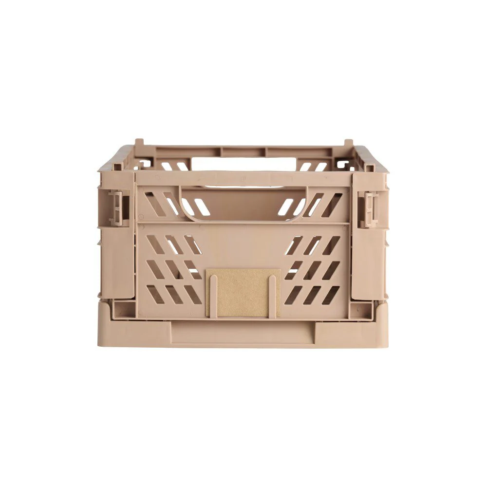 DESIGNSTUFF Slant Collapsible Crate, L, 50x33cm, Tuscany - Image 2