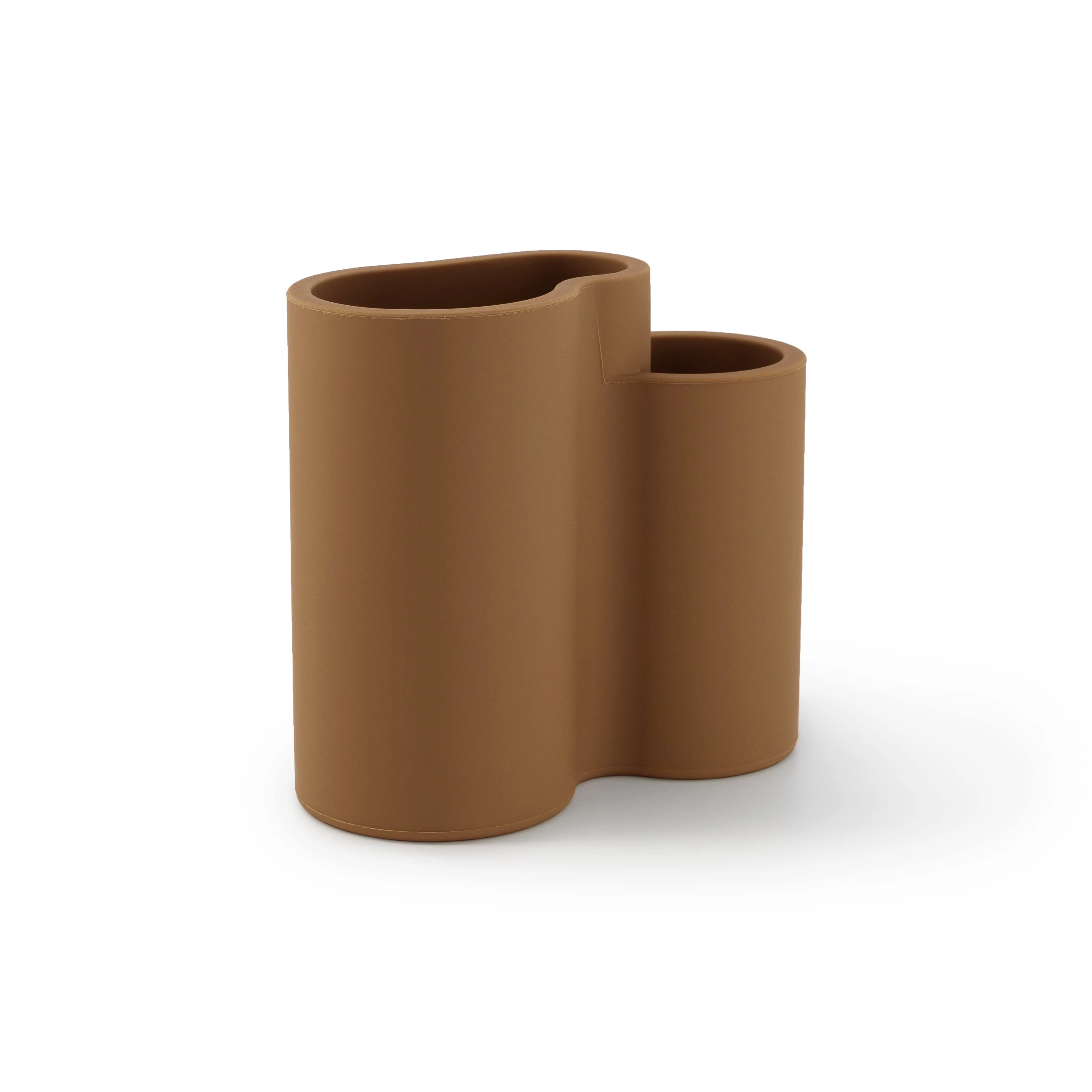 DESIGNSTUFF DRIP Store-All Cutlery Drainer/Holder, Camel