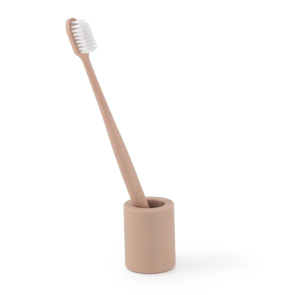 DESIGNSTUFF Toothbrush Holder, Clay - Image 9