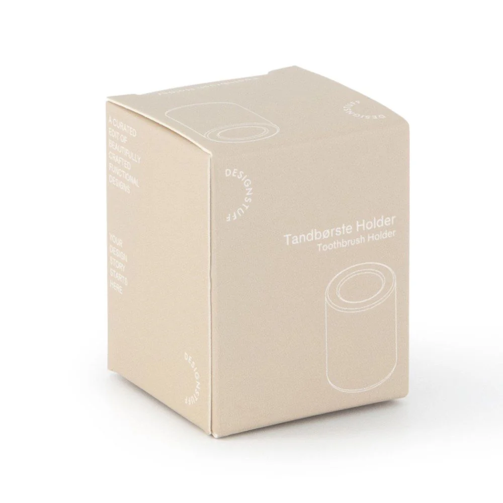 DESIGNSTUFF Toothbrush Holder, Sand - Image 9