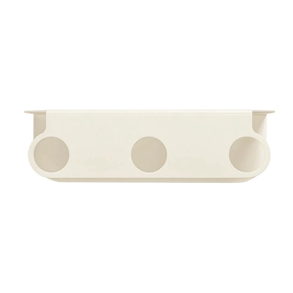 DESIGNSTUFF Triple Soap Dispenser Holder, Sand - Image 6