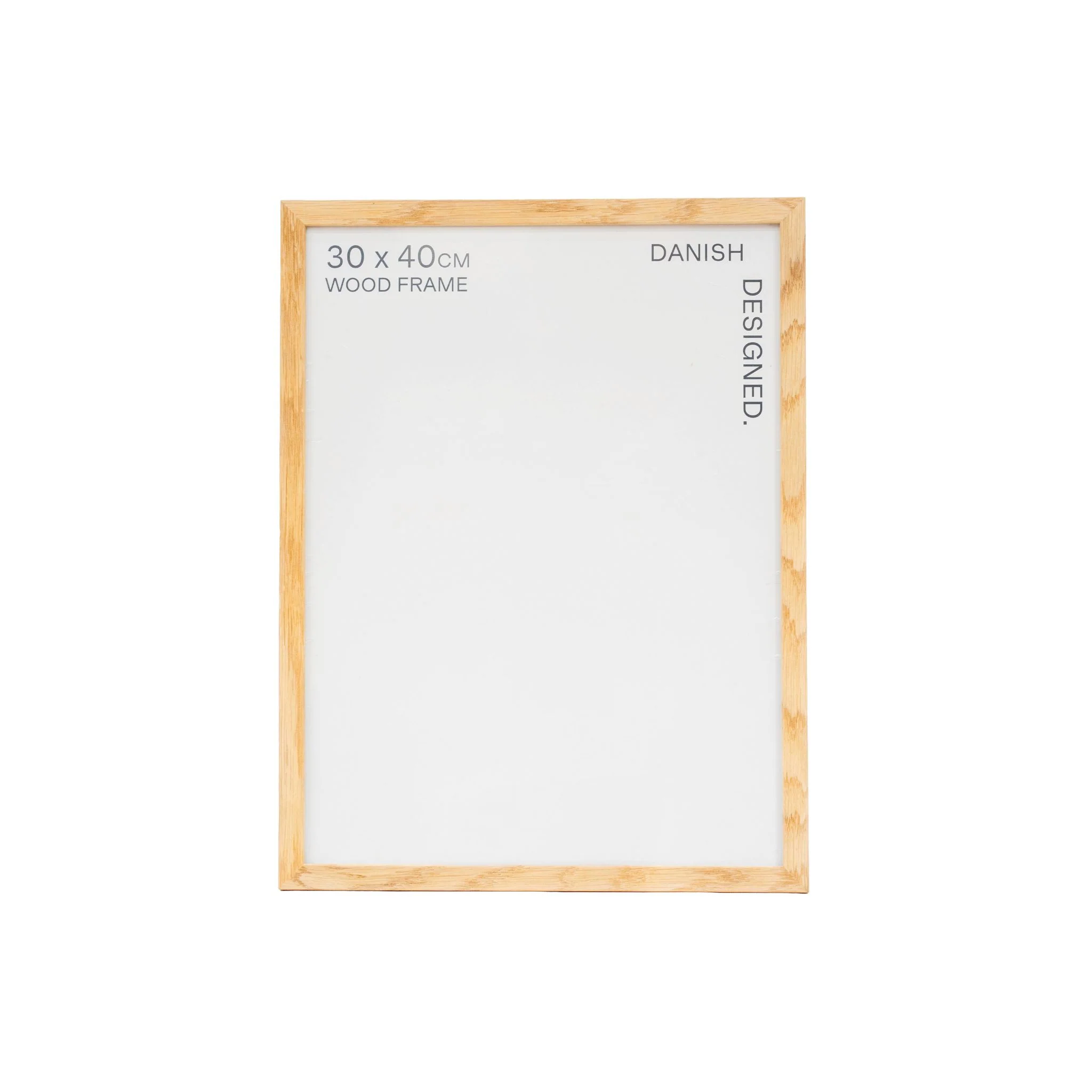 ENKEL STUDIO Wood Frame, 30x40cm, Oak