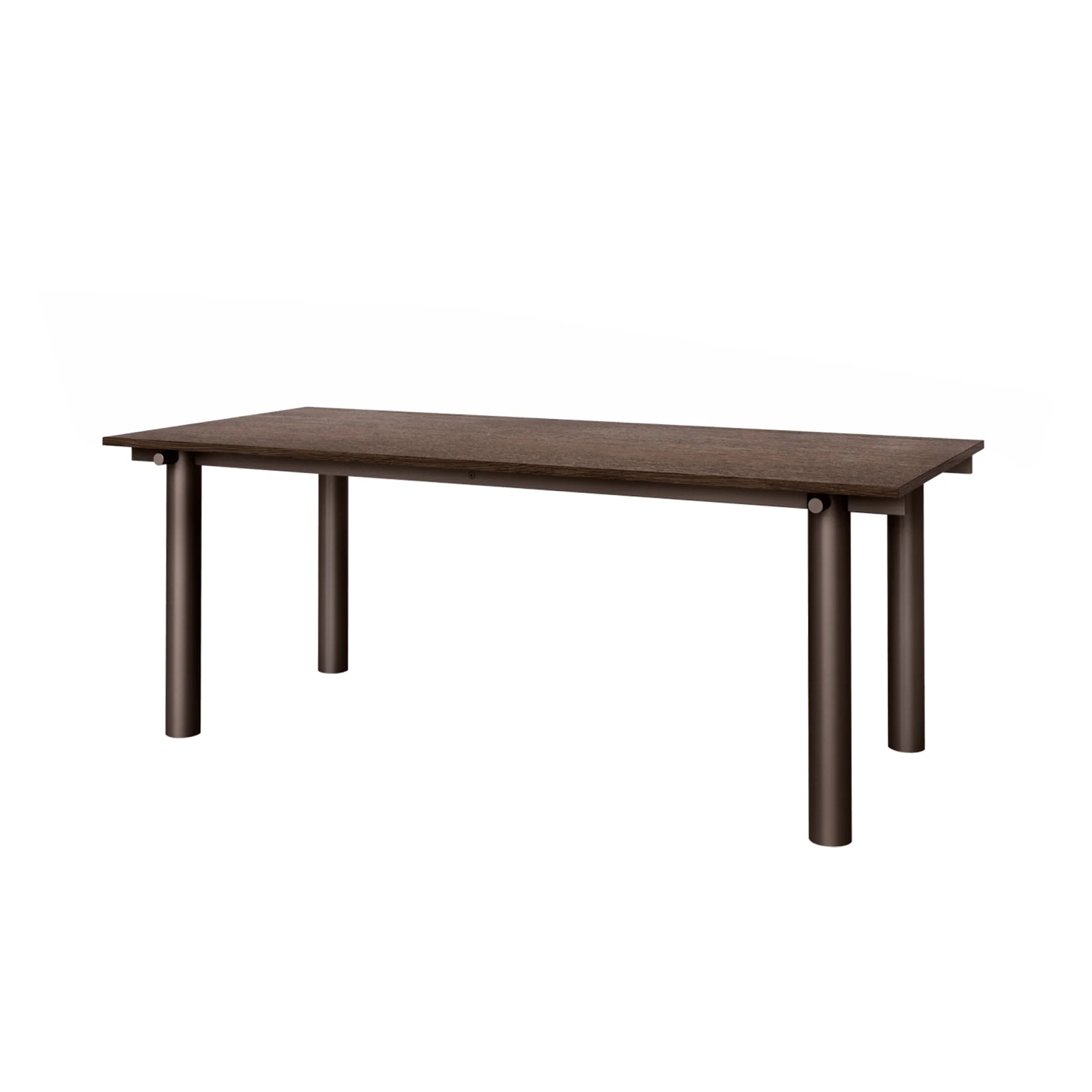 PRE-ORDER │ FERM LIVING Atura Dining Table, 200x90cm, Dark Chocolate/Dark Stained Oak