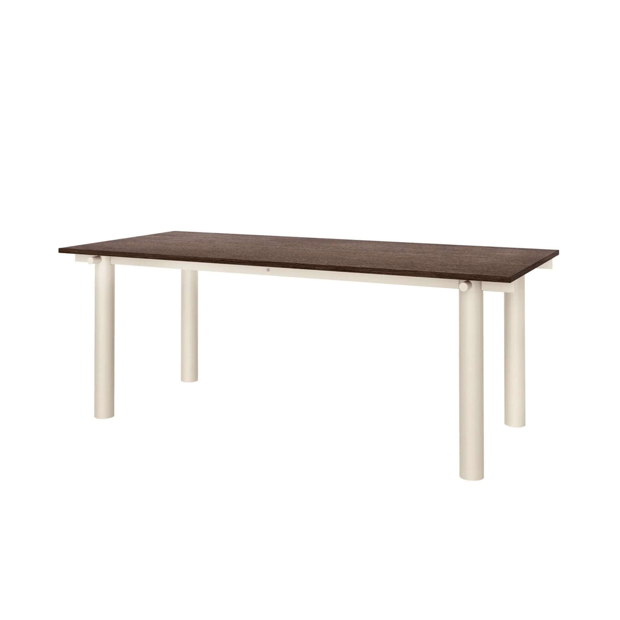 PRE-ORDER │ FERM LIVING Atura Dining Table, 200x90cm, Light Cashmere/Dark Stained Oak