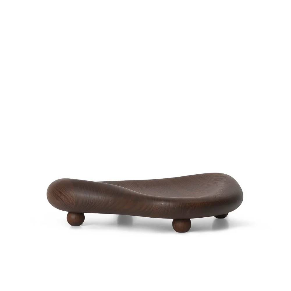 FERM LIVING Cairn Centrepiece, Dark Brown, D32cm - Image 2