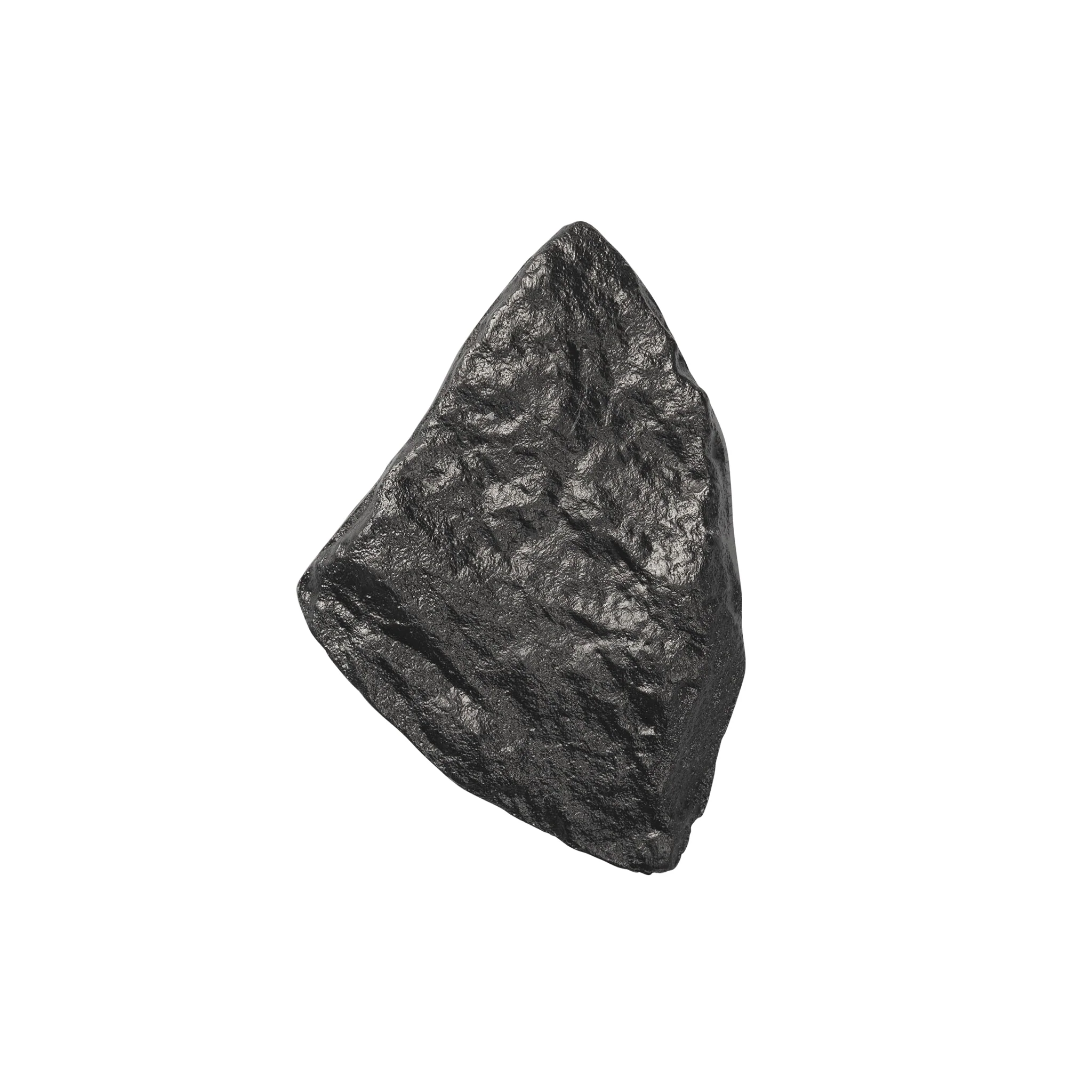 FERM LIVING Comber Rock Hook, Large, Blackened Aluminium