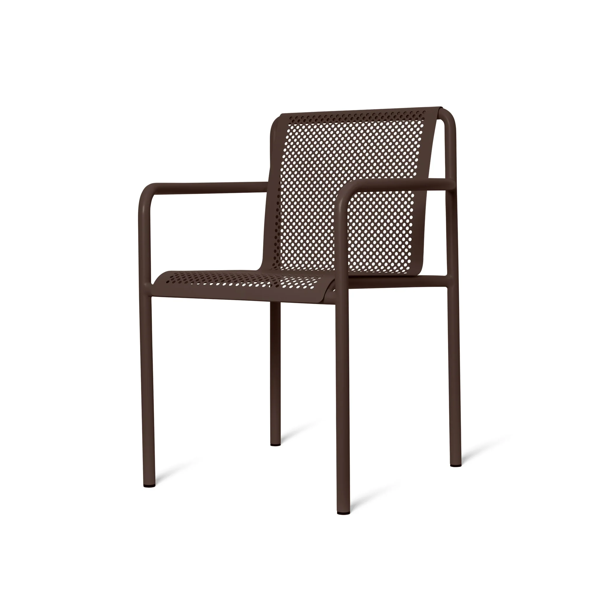 PRE-ORDER │ FERM LIVING Dapple Chair w/ Arms, Dark Chocolate