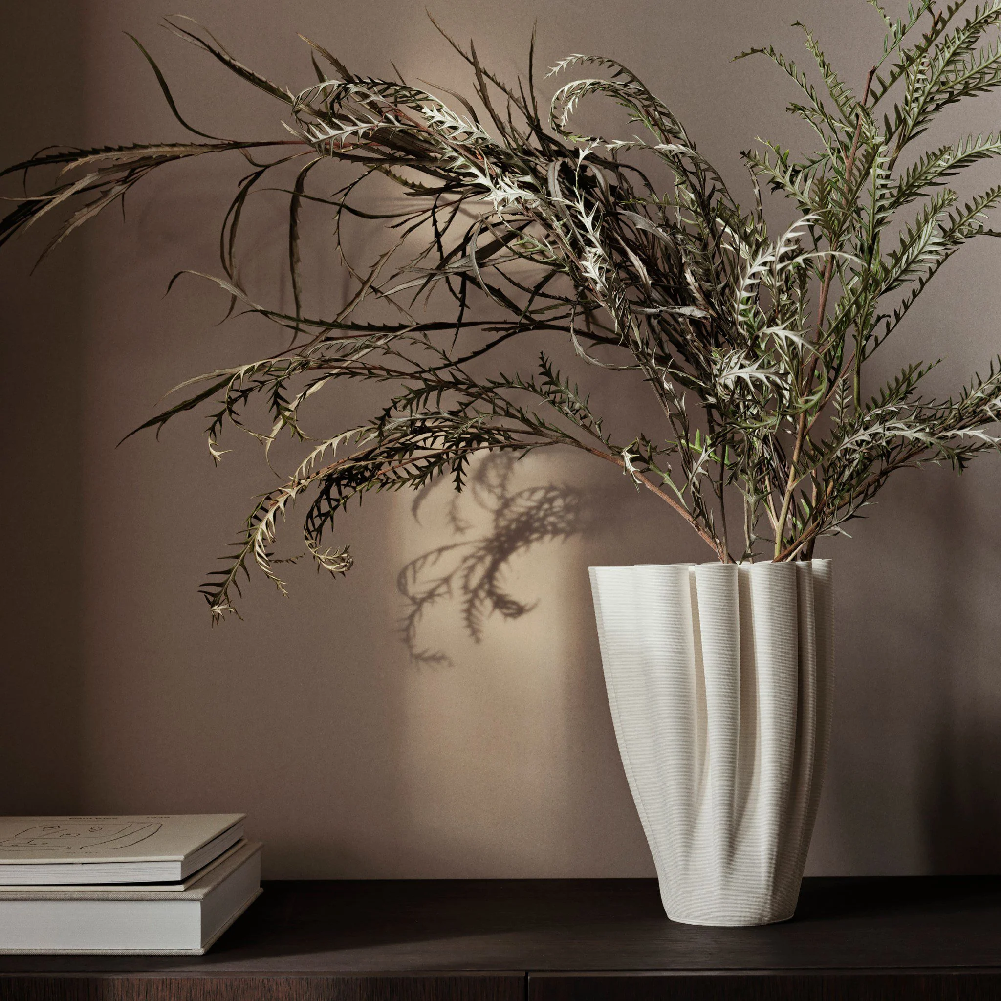 FERM LIVING Dedali Vase, Off-White - Image 2