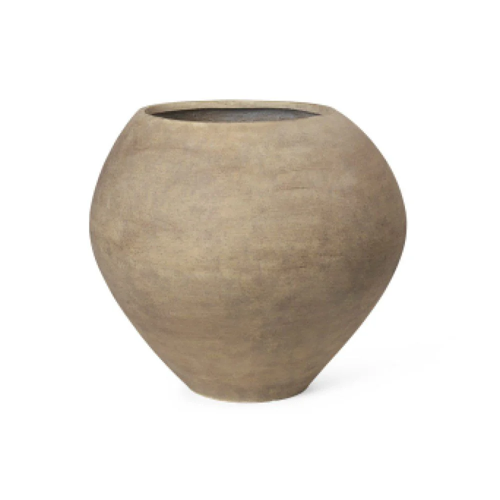 FERM LIVING Dodu Pot, H51cm Tall, Brown