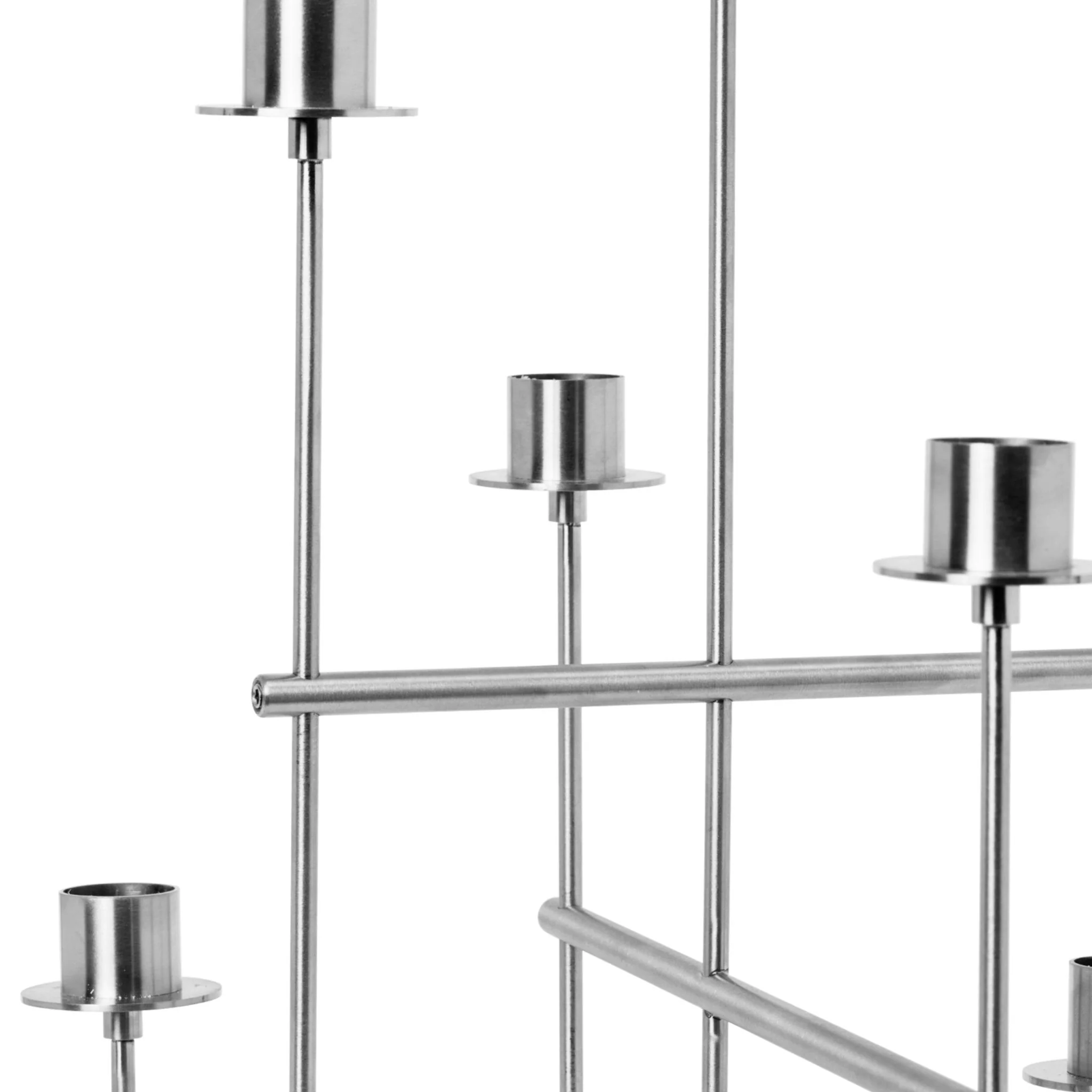 FERM LIVING Elysia Candelabra / Candleholder, Brushed Stainless Steel - Image 5