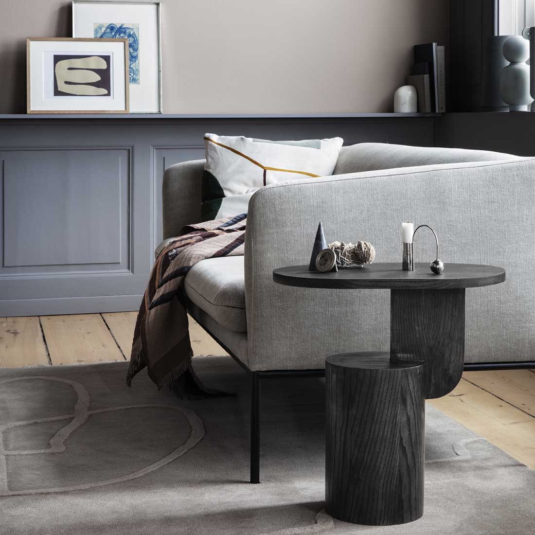 PRE-ORDER │ FERM LIVING Insert Side Table, Black Stained