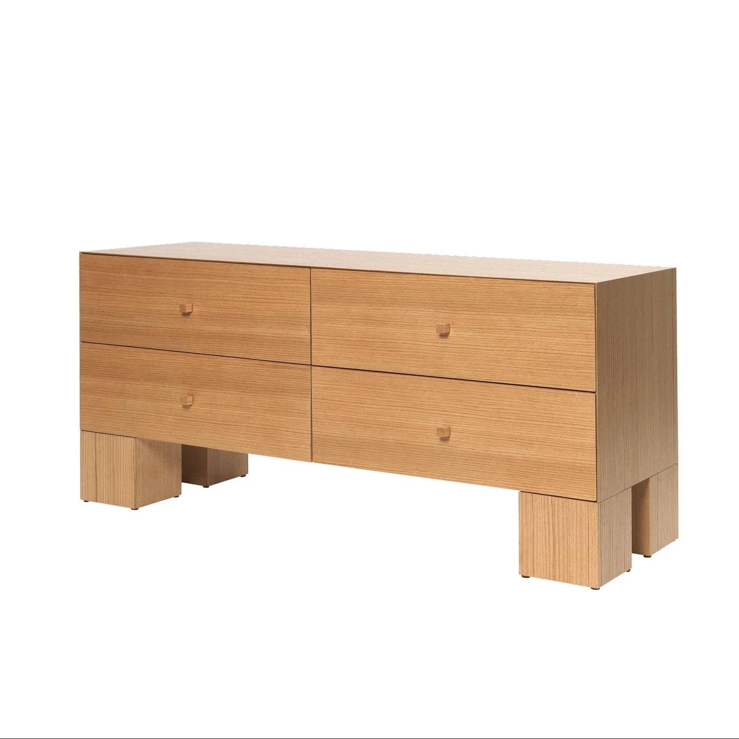 PRE-ORDER │ FERM LIVING Kuben Drawers 2x2, Natural Oak Veneer