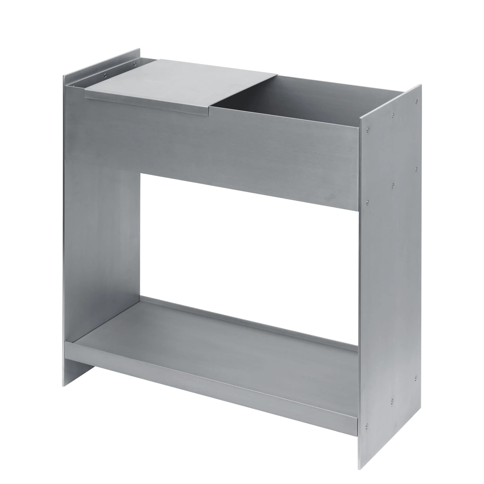 FERM LIVING Lager Plant Box w/ Shelf, Aluminium