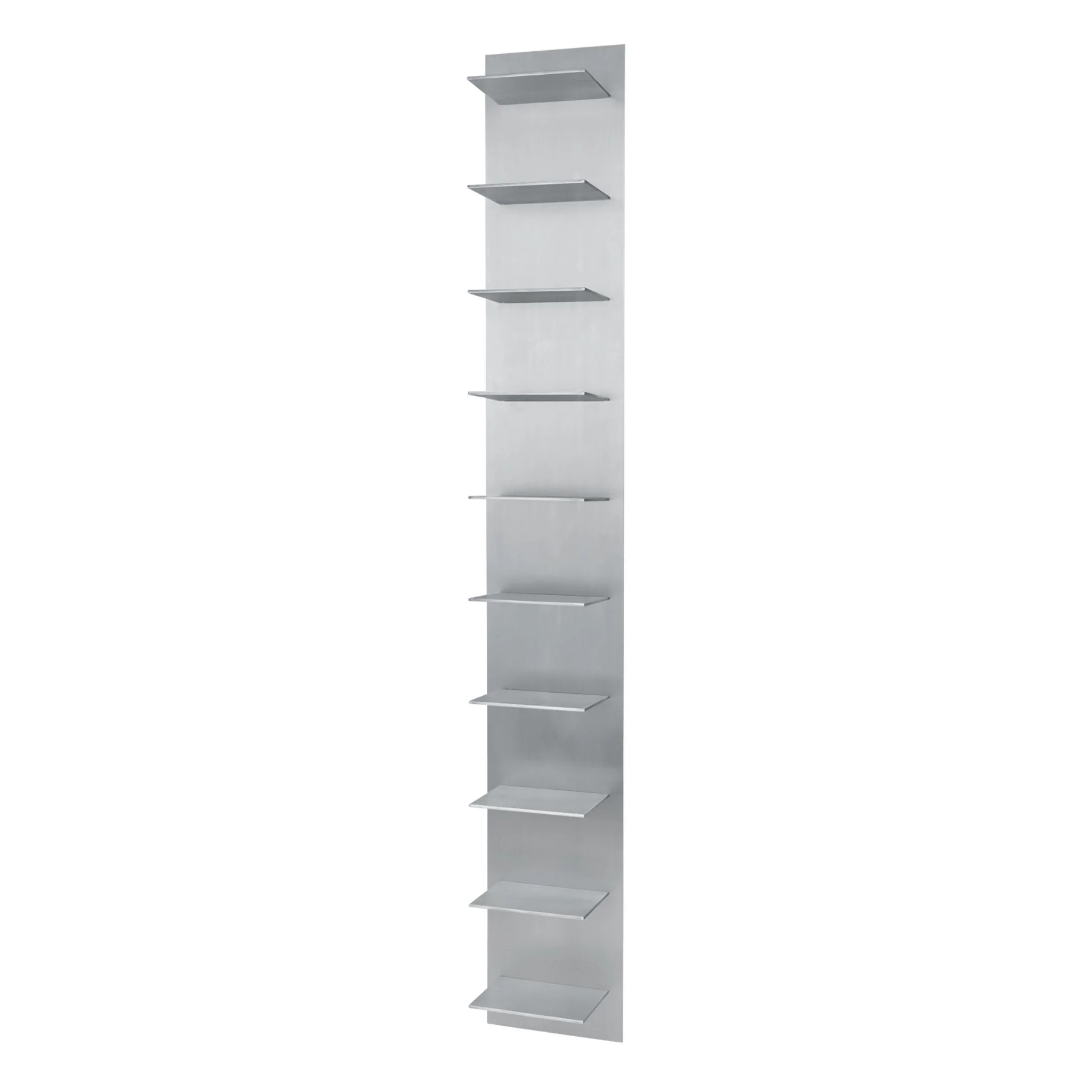 FERM LIVING Lager Wall Shelf, Tall, Aluminium