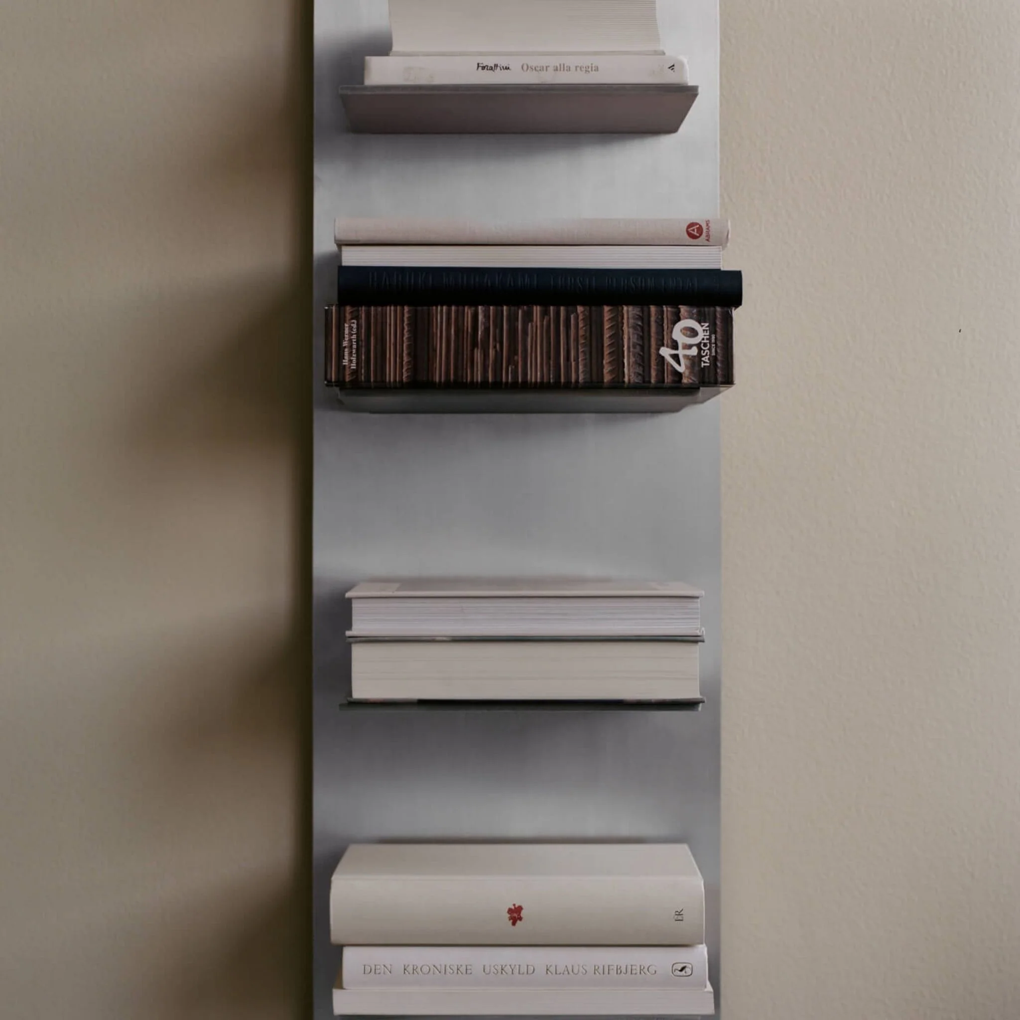 FERM LIVING Lager Wall Shelf, Tall, Aluminium - Image 4