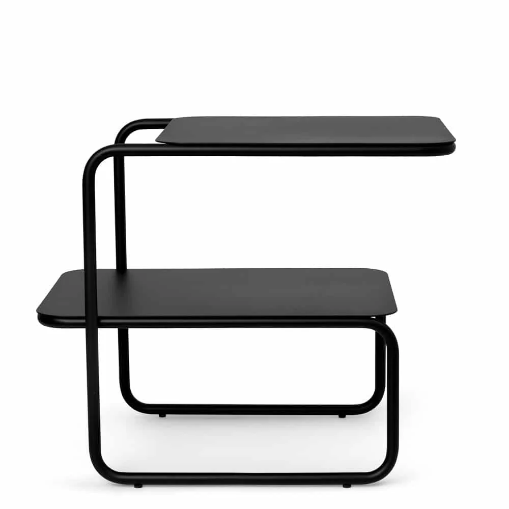 FERM LIVING Level Side Table, Black
