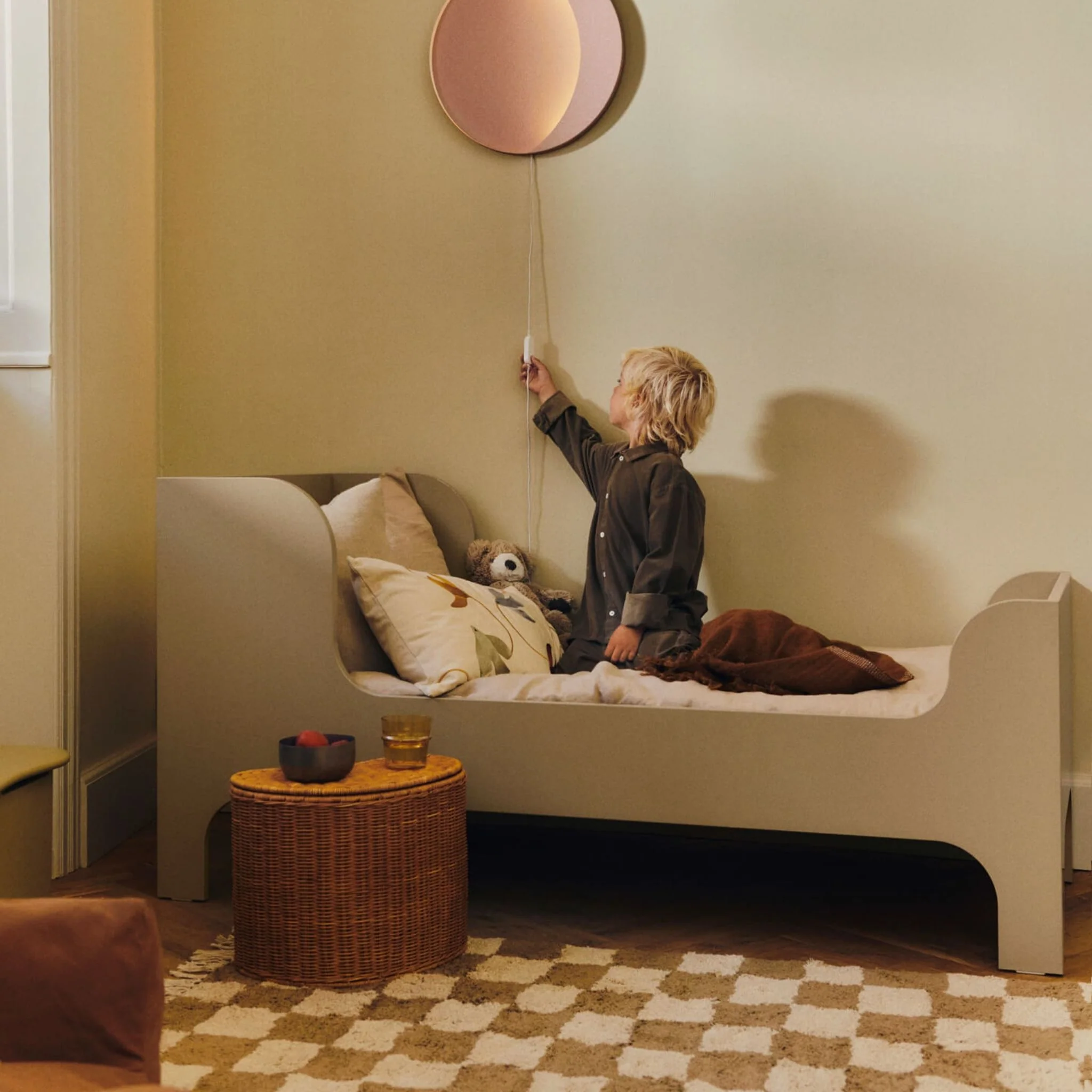 FERM LIVING Mara Washable Rug, Tan/Warm Sand, 150x90cm - Image 3