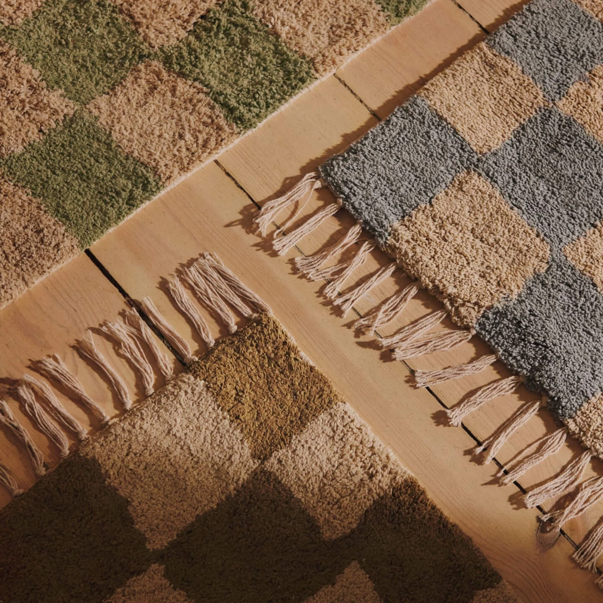 FERM LIVING Mara Washable Rug, Tan/Warm Sand, 150x90cm - Image 7