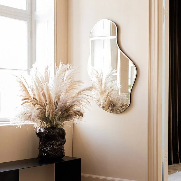 FERM LIVING Pond Mirror Large, Brass - Image 2