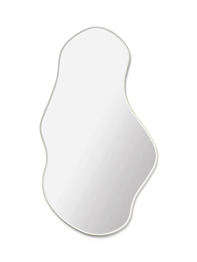 FERM LIVING Pond Mirror Large, Brass - Image 4