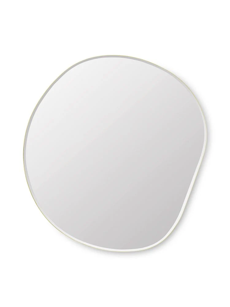 FERM LIVING Pond Mirror XL, Brass - Image 7
