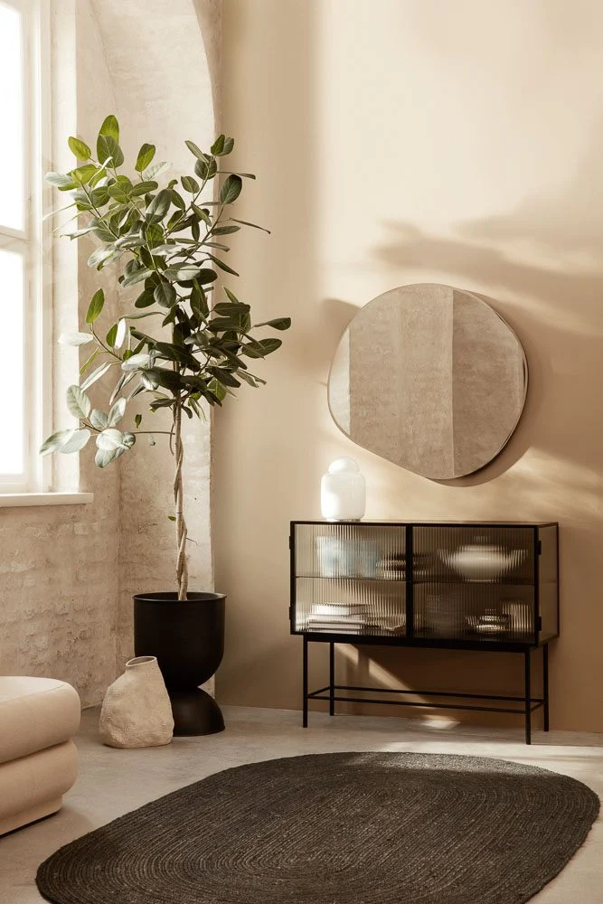 FERM LIVING Pond Mirror XL, Dark Chrome - Image 2