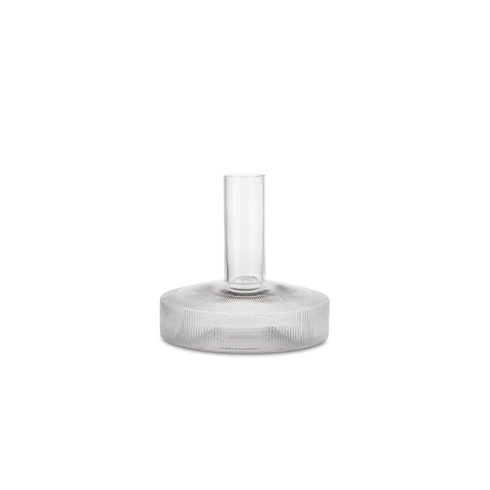 FERM LIVING Ripple Wine Carafe, Clear - Image 3