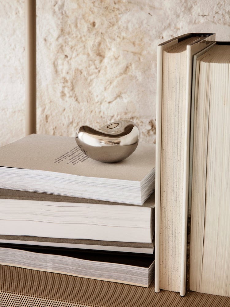FERM LIVING Sculptural Object/Paperweight, Stainless Steel - Image 2