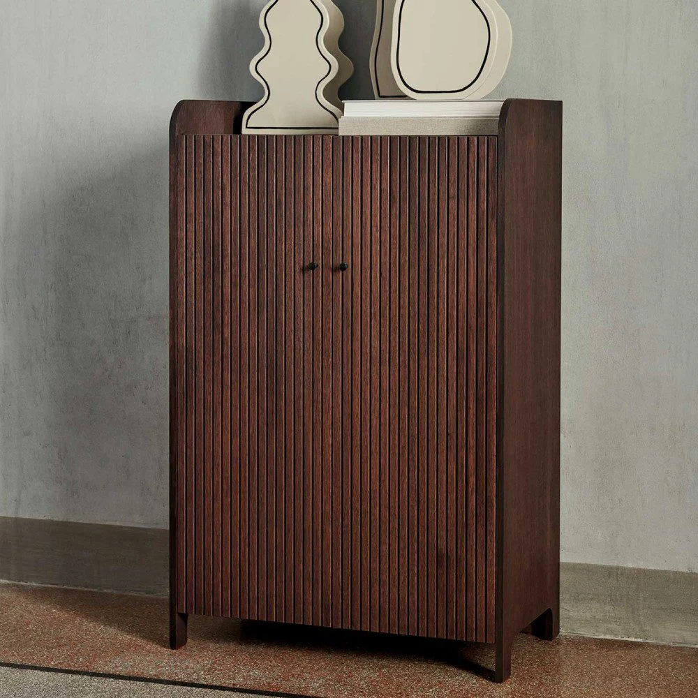 PRE-ORDER │ FERM LIVING Sill Cupboard, Low, Dark Stained Oak - Image 2